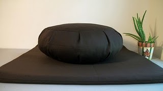 Zafu Cushion on a matt